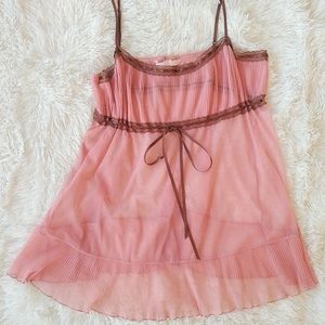Mauve Blush 2 Piece VS Lingerie Slip and Panties